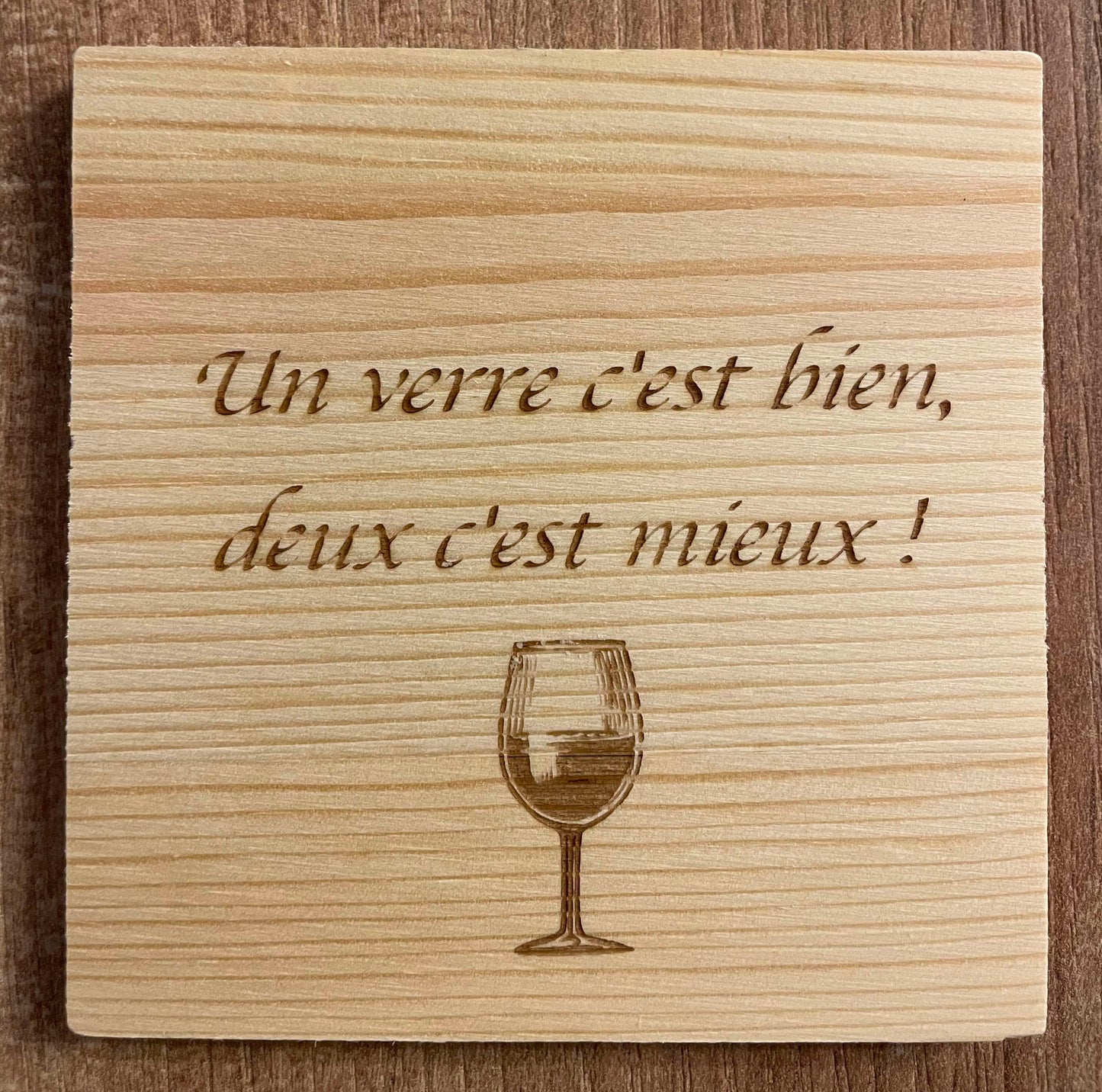 Dessous de verre carré n°7