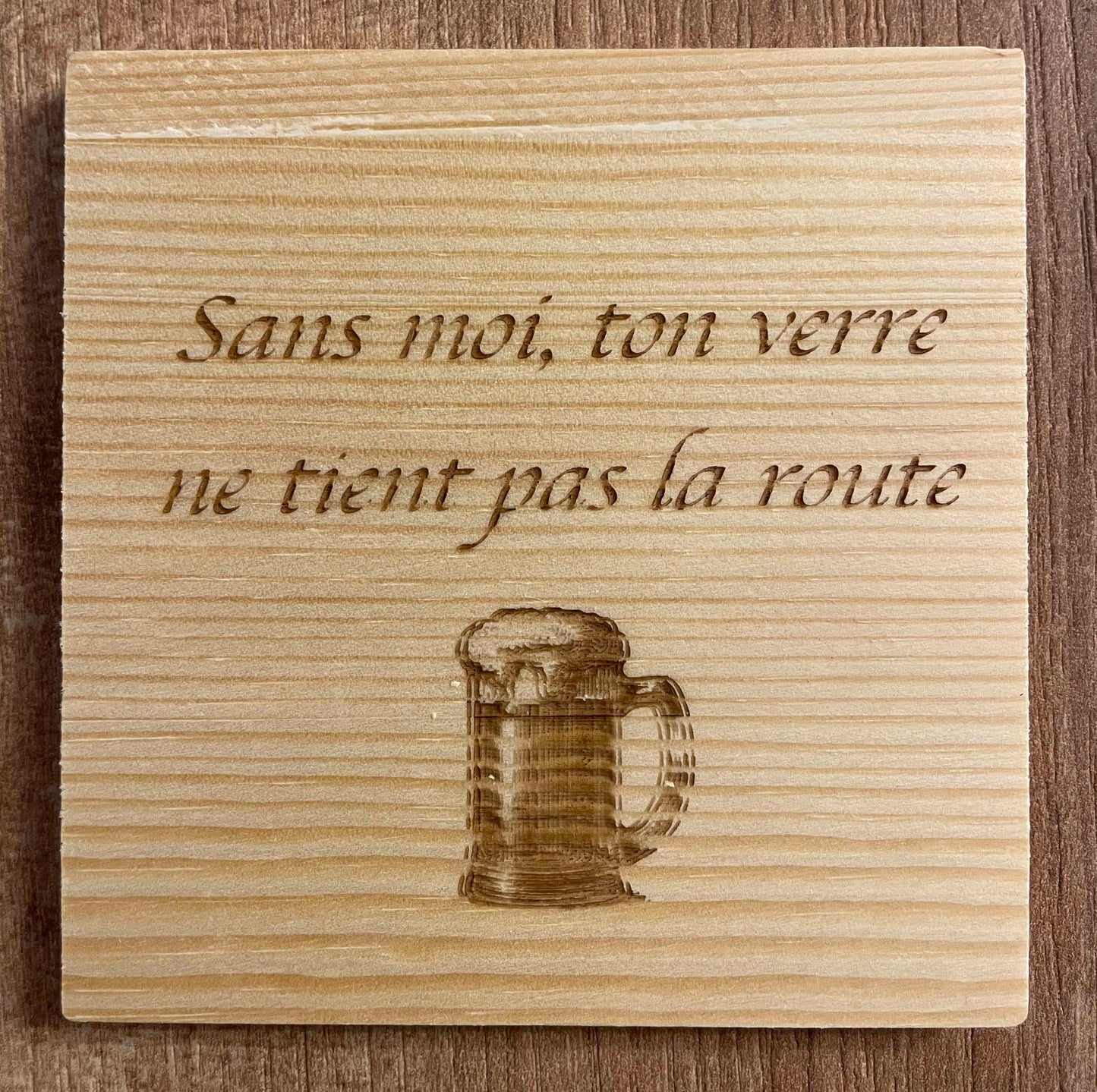 Dessous de verre carré n°8
