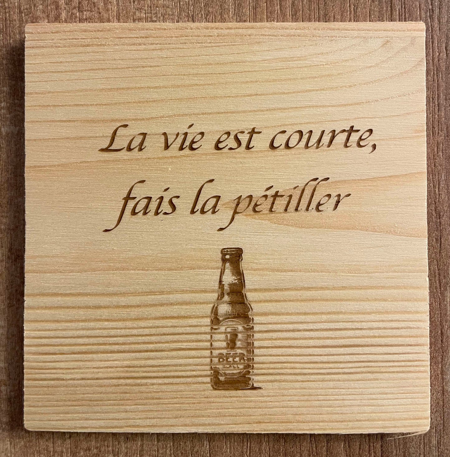 Dessous de verre carré n°6