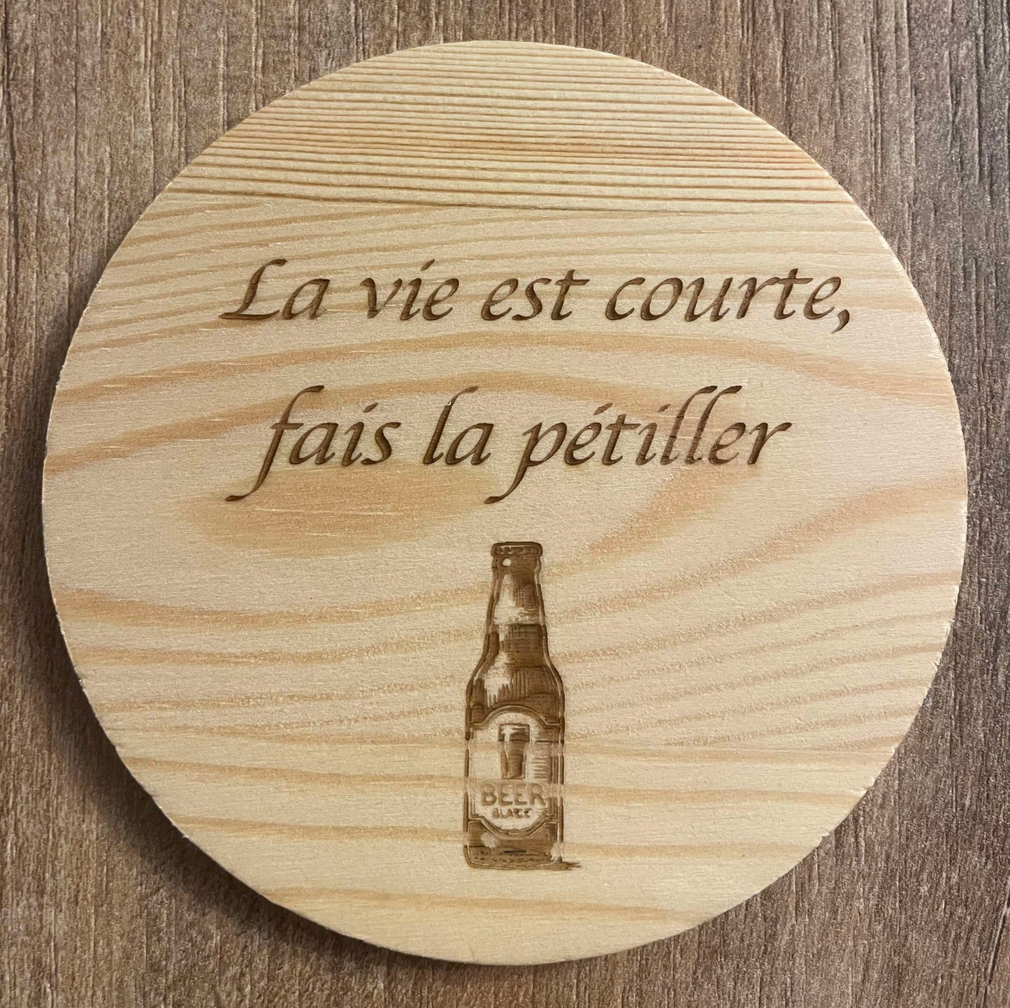 Dessous de verre rond n°6