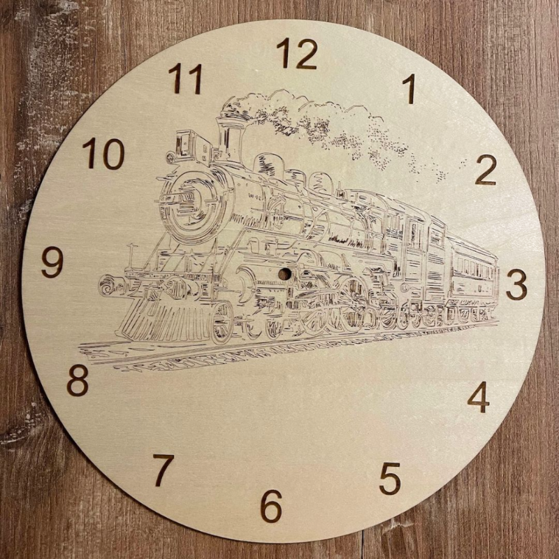 Horloge Ligne Train