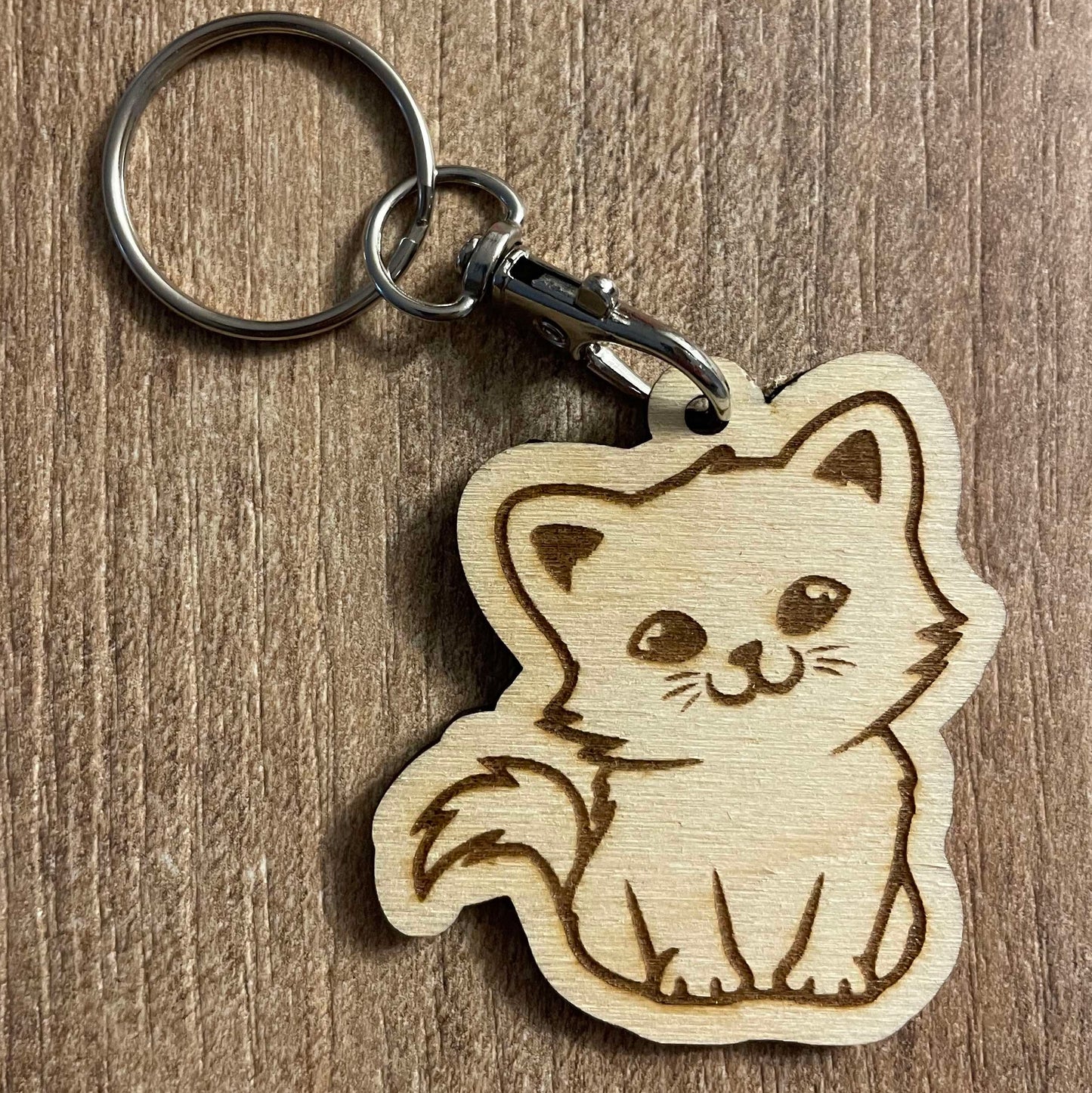 Porte clé chat - Elite Gravure