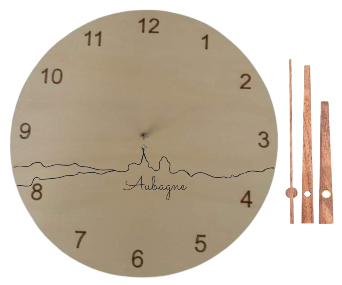 Horloge Ligne Aubagne - Elite Gravure