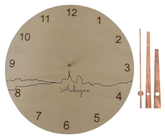 Horloge Ligne Aubagne - Elite Gravure