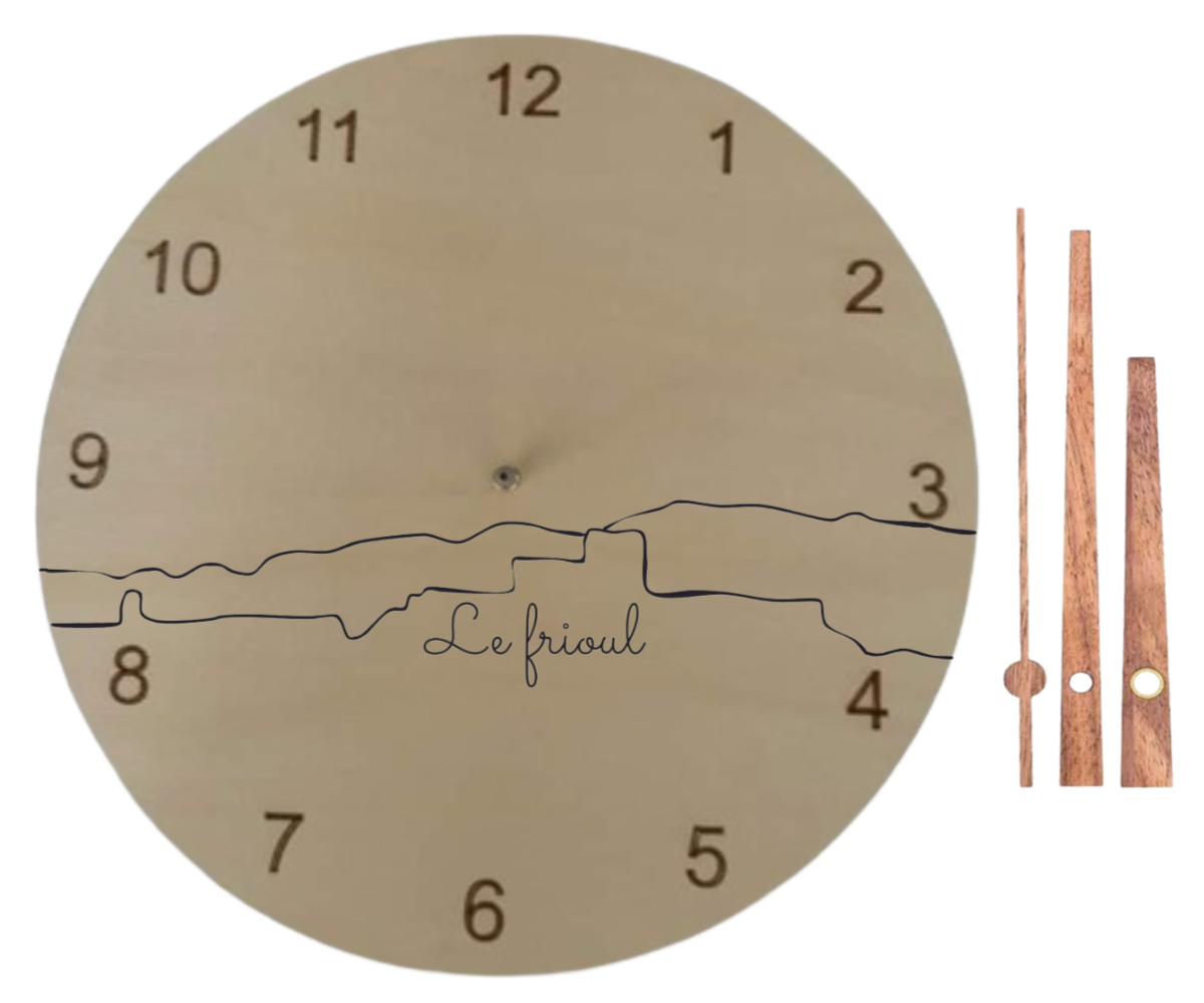 Horloge Ligne Le Frioul - Elite Gravure