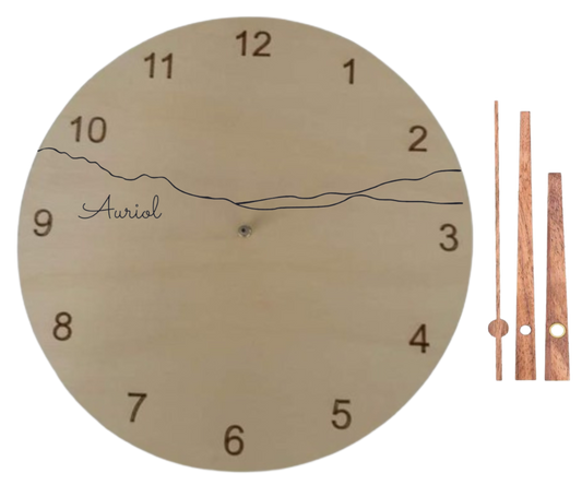 Horloge Ligne Auriol - Elite Gravure