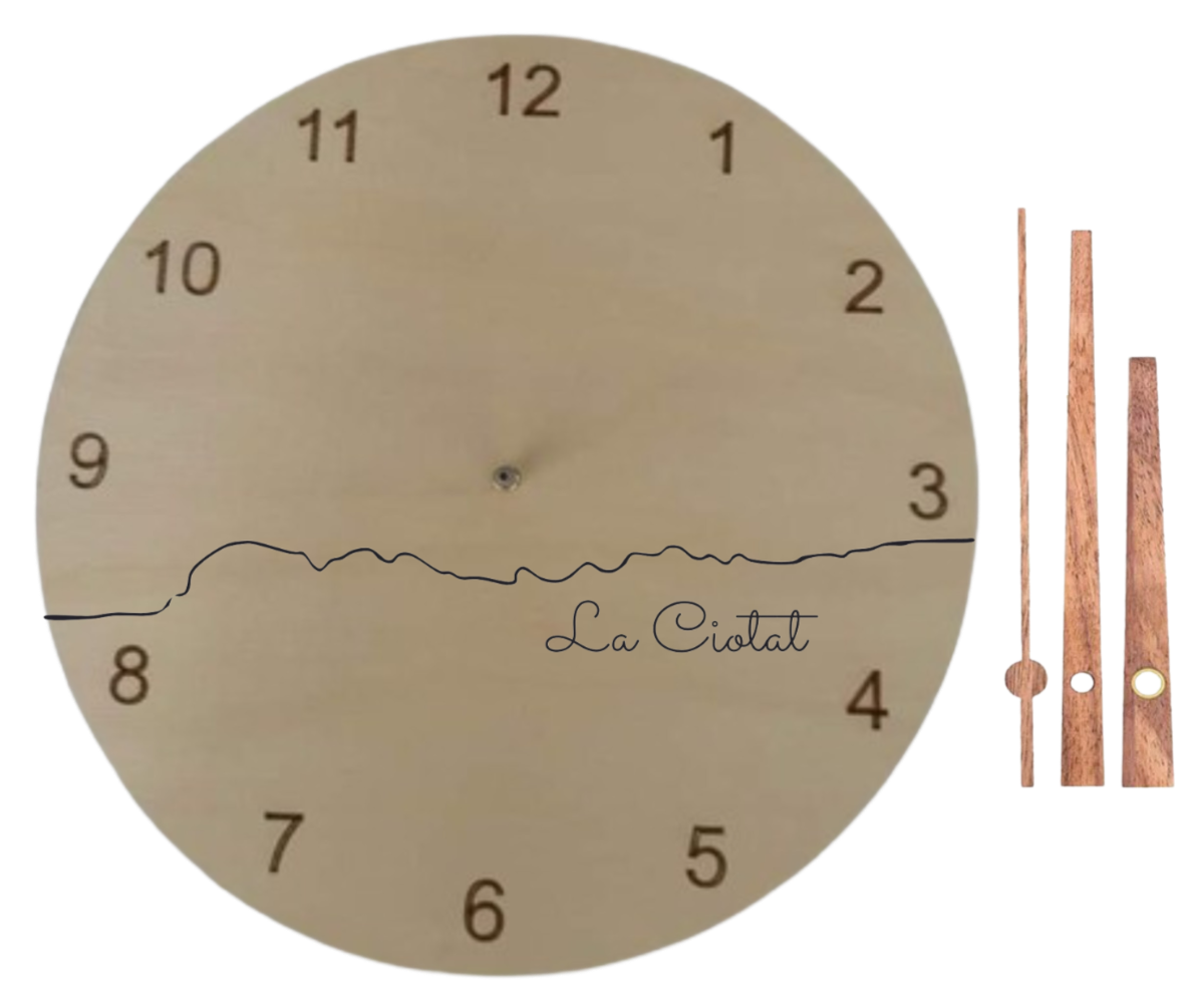 Horloge Ligne La Ciotat - Elite Gravure