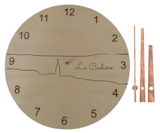 Horloge Ligne La Cadière - Elite Gravure