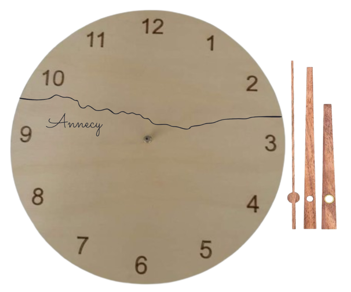 Horloge Ligne Annecy - Elite Gravure