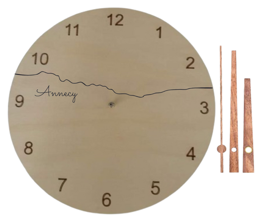 Horloge Ligne Annecy - Elite Gravure