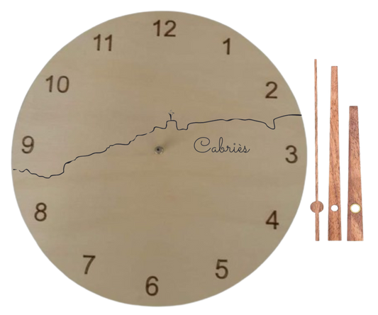 Horloge Ligne Cabriès - Elite Gravure