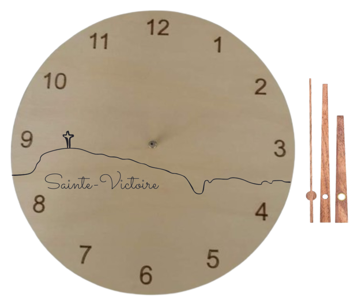 Horloge Ligne Sainte-Victoire - Elite Gravure