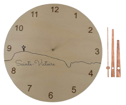 Horloge Ligne Sainte-Victoire - Elite Gravure