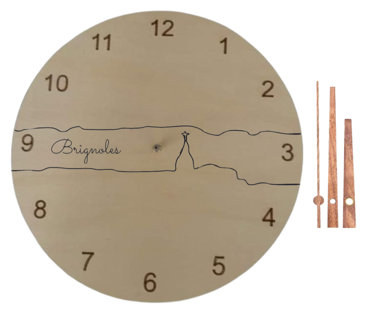 Horloge Ligne Brignoles - Elite Gravure