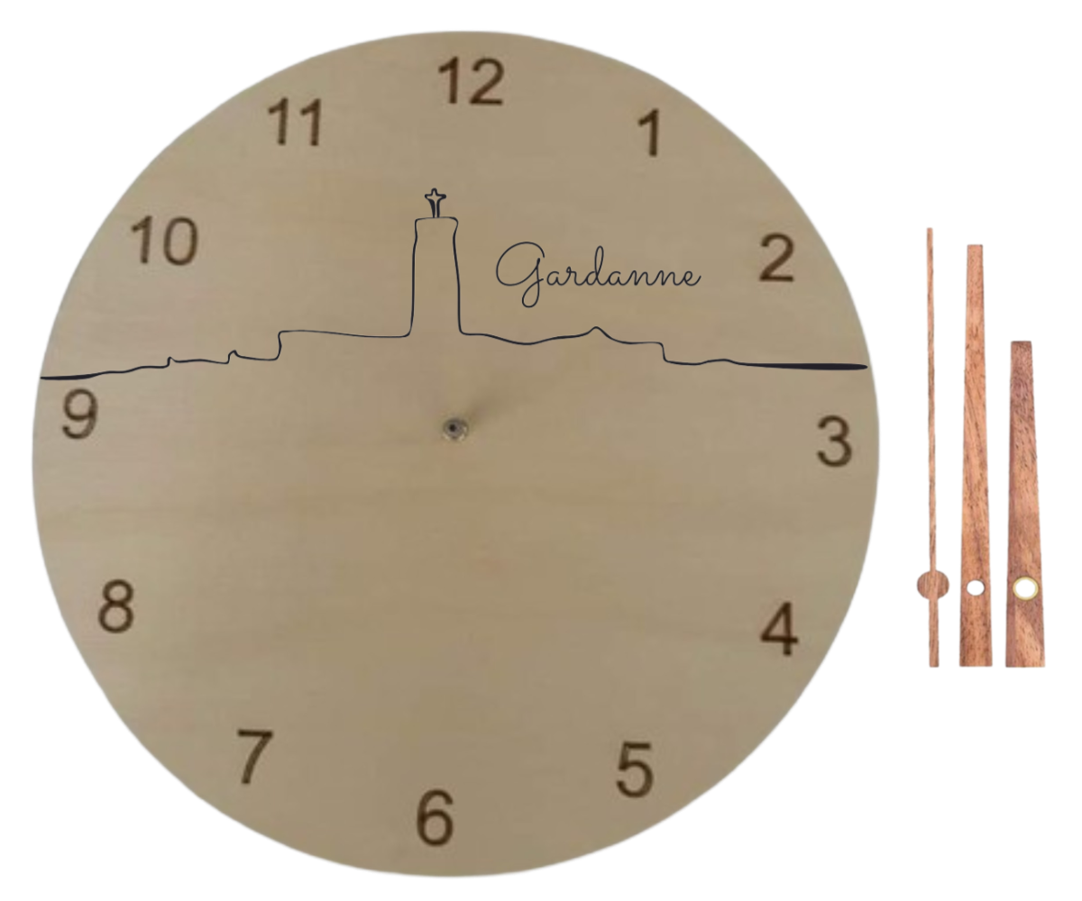 Horloge Ligne Gardanne - Elite Gravure