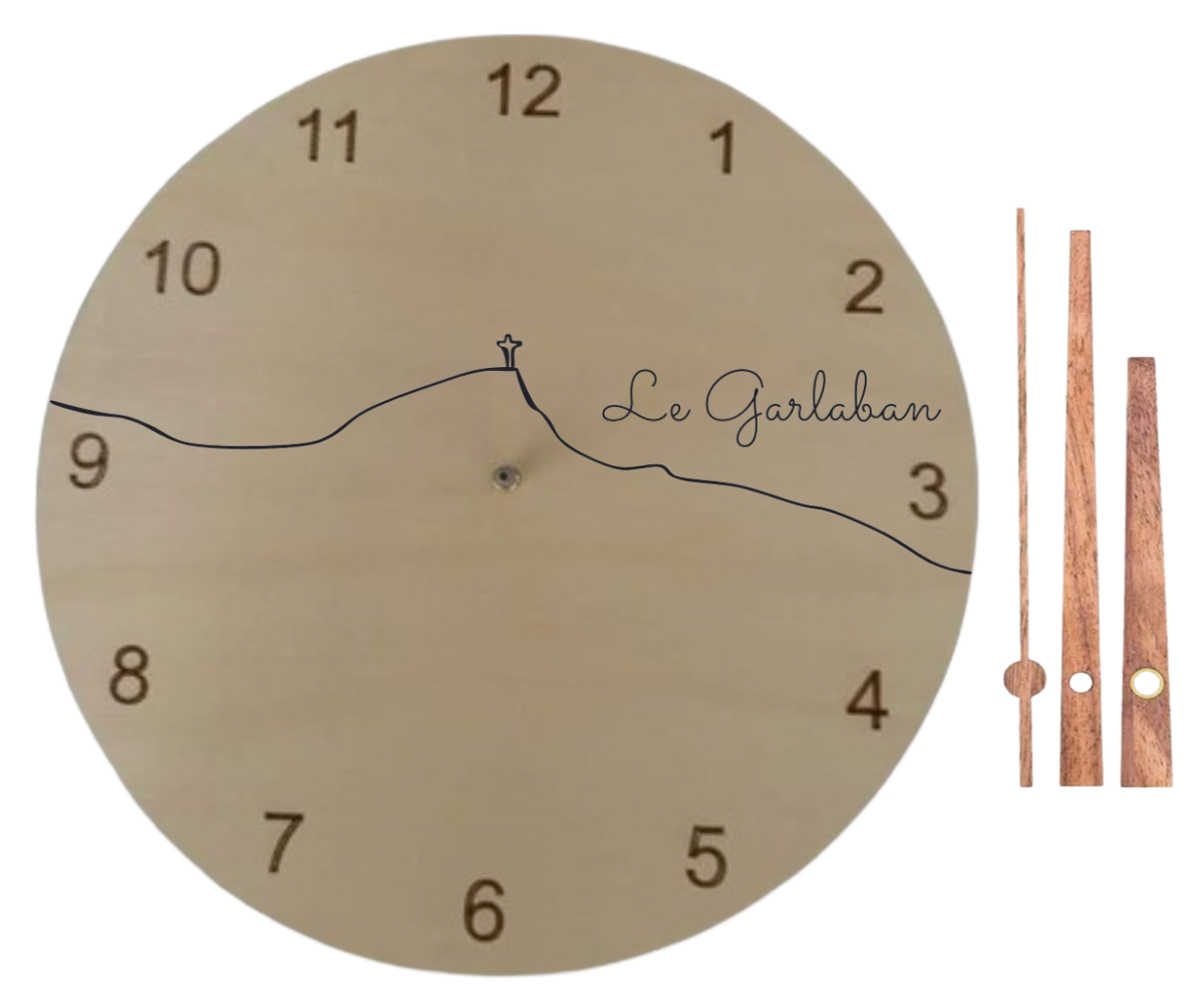 Horloge Ligne Le Garlaban - Elite Gravure