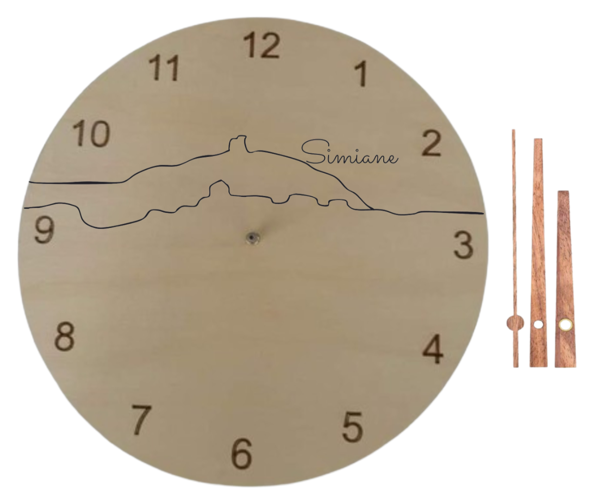 Horloge Ligne Simiane - Elite Gravure