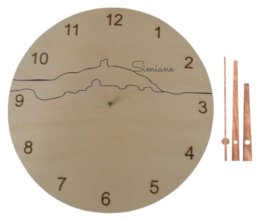 Horloge Ligne Simiane - Elite Gravure