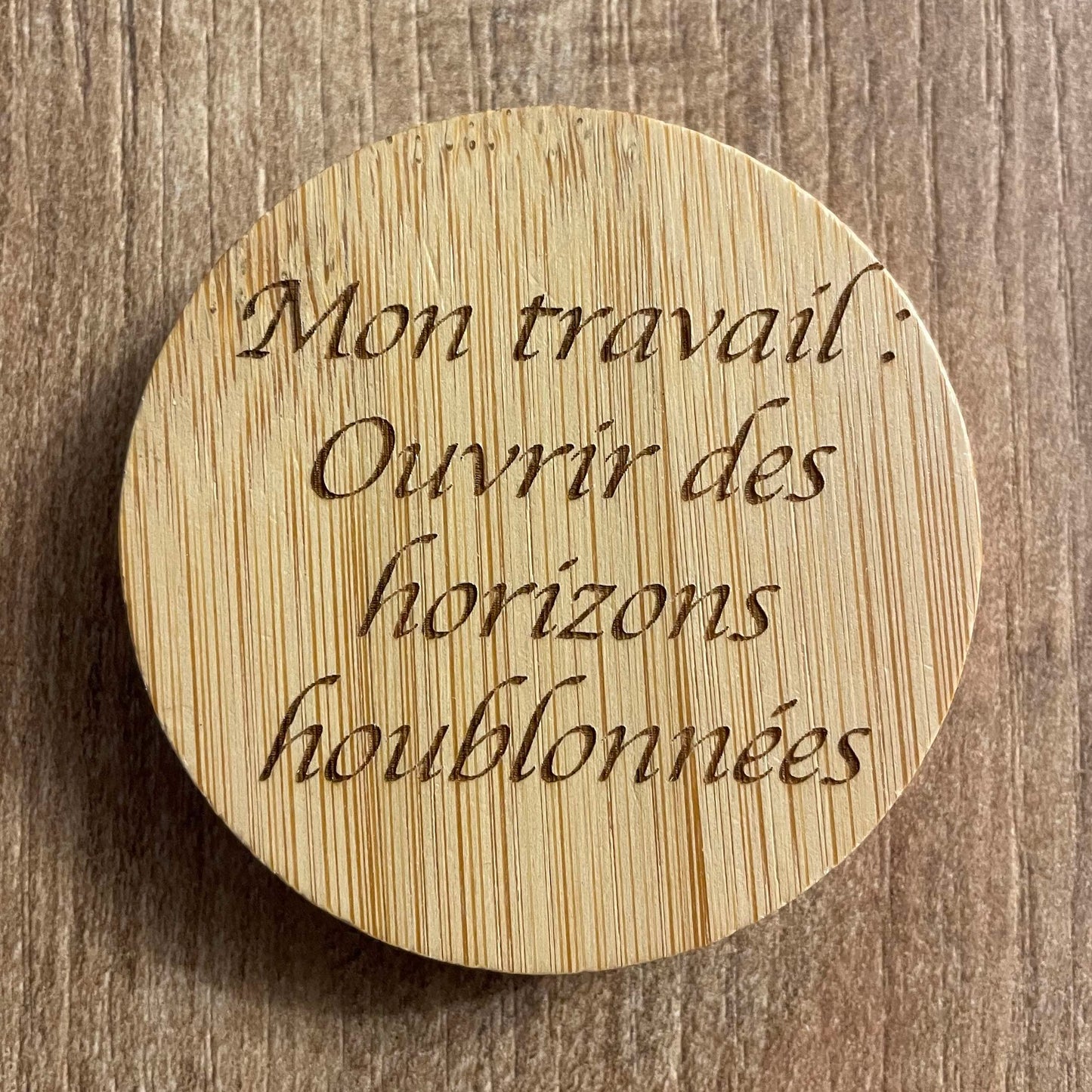 Décapsuleur texte n°2 - Elite Gravure